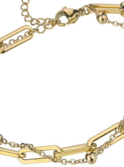 Marc Malone Holly Gold apyrankė MCB24021G dviguba grandinėlė
