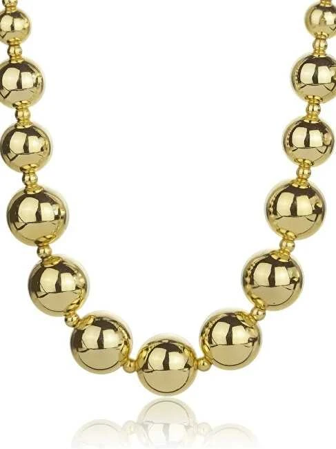 Marc Malone Masyvūs rutuliniai karoliai Aylin Gold Necklace MCN24006G