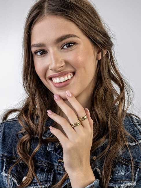 Marc Malone Open Gold Ring Vivian Gold Ring MCR23006G