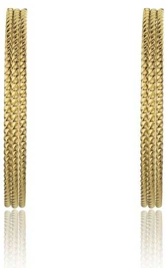 Marc Malone Statement lanko auskarai Zoe Gold Auskarai MCE23015G