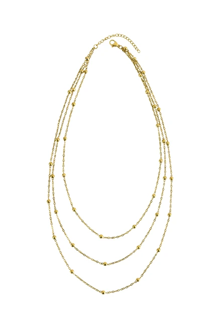 Marc Malone Triple auksinis-plated pakabukas Giselle MCN260625G