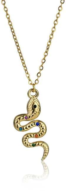 Marc Malone Moteriški paauksuoti karoliai Leilani Gold Necklace MCN23002G