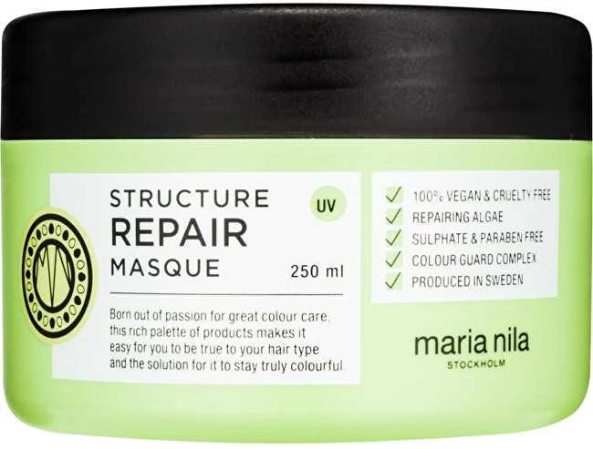 Maria Nila Structure Repair Mask atstatomoji plaukų kaukė, 250 ml