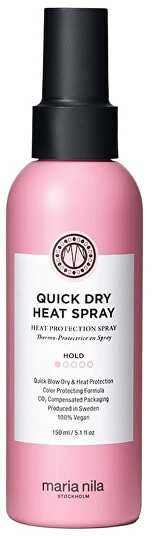 Maria Nila Quick Dry Heat Purškiklis plaukų purškiklis apsaugantis nuo karščio, 150 ml