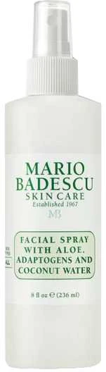 Mario Badescu Facial Purškiklis With Aloe, Adaptogens And Coconut Vanduo drėkinamasis veido purškiklis, 236 ml