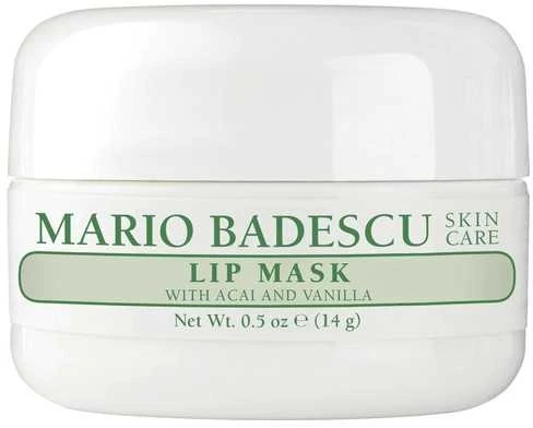Mario Badescu Lip Mask With Acai & Vanilla kaukė lūpoms, 14 g