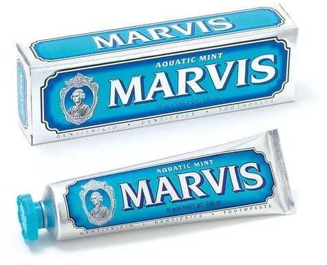 Marvis Aquatic Mint Jūros gaivos skonio dantų pasta, 85 ml
