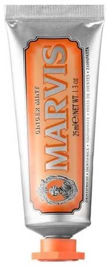Marvis Ginger Mint Imbiero ir mėtų skonio dantų pasta, 25 ml