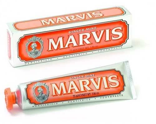 Marvis Ginger Mint Imbiero ir mėtų skonio dantų pasta, 85 ml