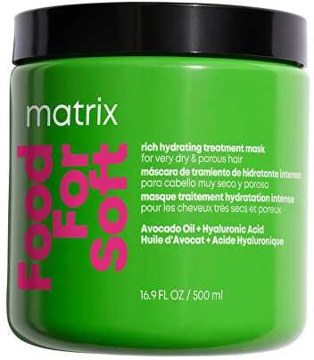 Drėkinamoji plaukų kaukė Matrix Food for Soft Rich Hydrating Mask 500ml