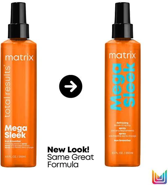 Termoapsauginė tiesinimo priemonė plaukams Matrix Mega Sleek Iron Smoother 250 ml