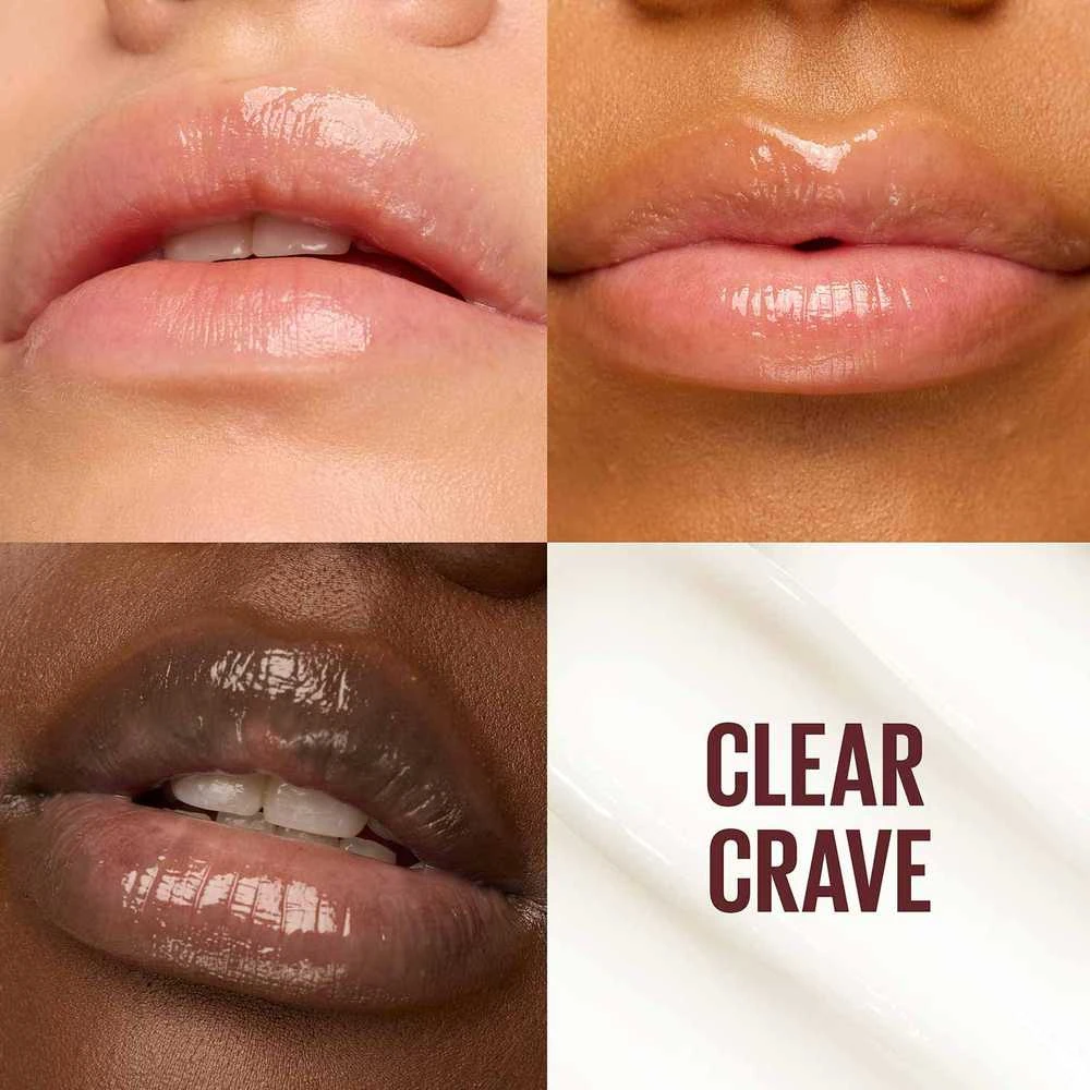 MAYBELLINE NEW YORK, LIFTER GLAZE, lūpų balzamas | spalva: 01 Clear Crave, 2.8 g.