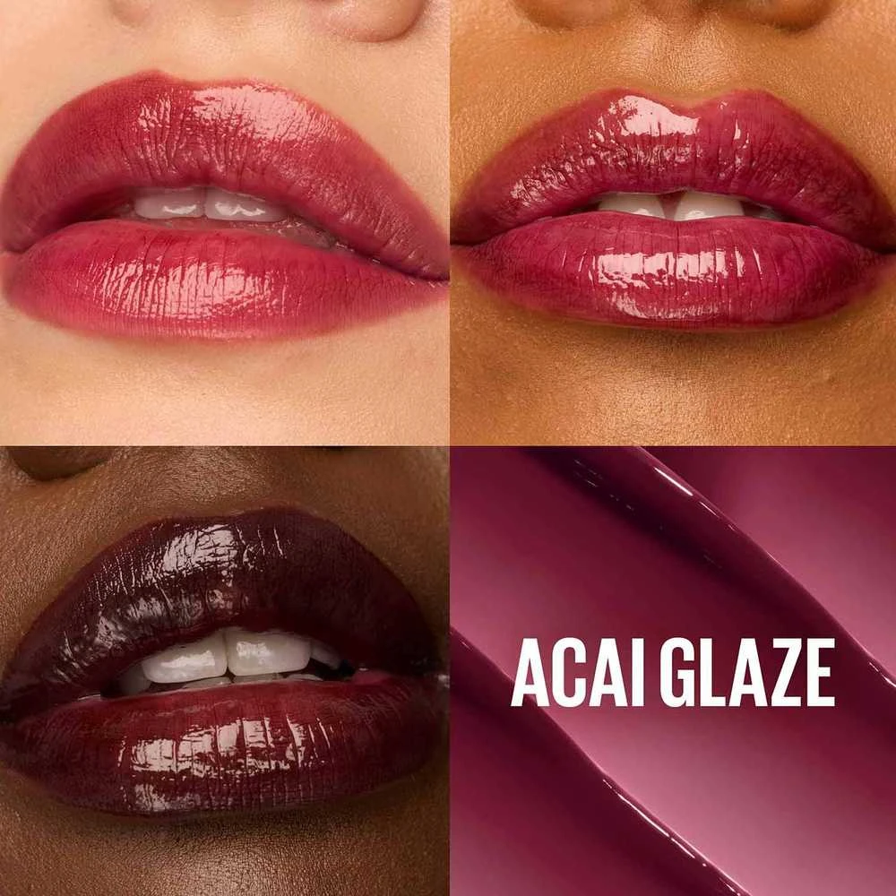 MAYBELLINE NEW YORK, LIFTER GLAZE, lūpų balzamas | spalva: 08 Acai Glaze, 2.8 g.