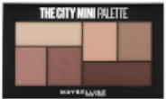 Maybelline The City Mini Akių šešėliai moterims, 6 g