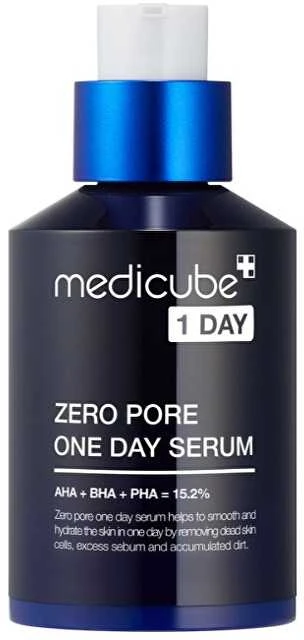 Medicube Zero Pore One-day Serumas Išsiplėtusioms Poroms su Rūgštimis, 30 ml