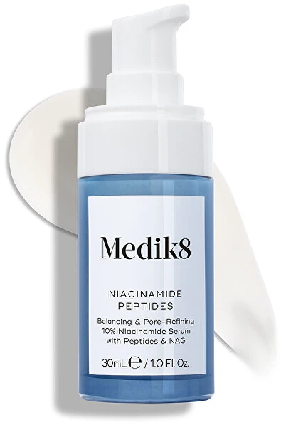 Medik8 NIACINAMIDE PEPTIDES Balancing & Pore-Refining 10% Niacinamide Serum 30 ml