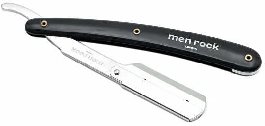 Men Rock Shavette The Cut Throat Razor vienašmenis skutimosi peilis, 1 vnt.