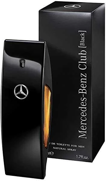 Mercedes Benz Club Juodas EDT tualetinis vanduo, 100 ml