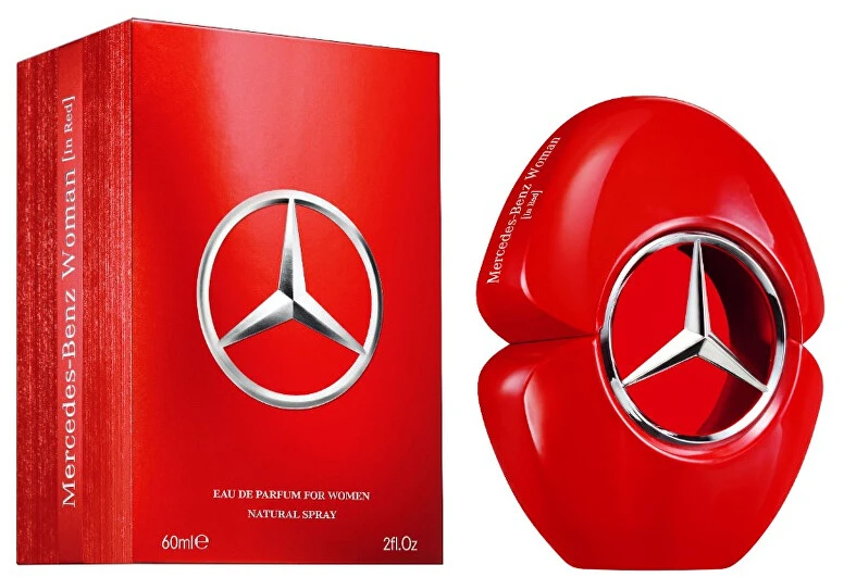 Mercedes-Benz Woman In Raudona EDP parfumuotas vanduo moterims, 90 ml