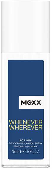 Mexx Whenever Wherever Dezodorantas vyrams, 75 ml