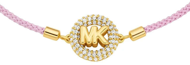 Michael Kors Žavinga rožinė apyrankė su kubiniais cirkoniais MKJ8621710