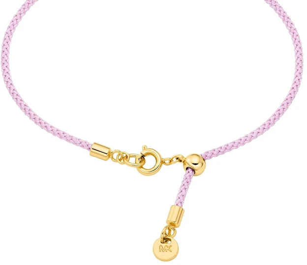 Michael Kors Žavinga rožinė apyrankė su kubiniais cirkoniais MKJ8621710