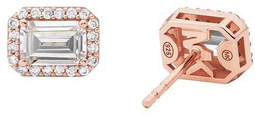 Michael Kors Blizgantys auksu dengti auskarai su cirkoniais Brilliance MKC1724CZ791