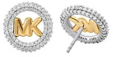 Michael Kors Glittering bicolor earrings Premium MKJ8560931