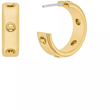 Michael Kors Gold-plated hoop earrings Premium MKJ8617710