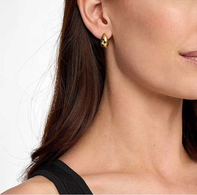 Michael Kors Teardrop Metallic Muse Hoop Earrings MKJ8579710