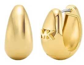 Michael Kors Teardrop Metallic Muse Hoop Earrings MKJ8579710