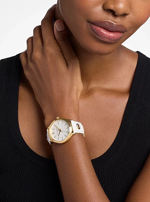 MICHAEL KORS Slim Runway MK7544 moteriškas laikrodis + DĖŽUTĖ