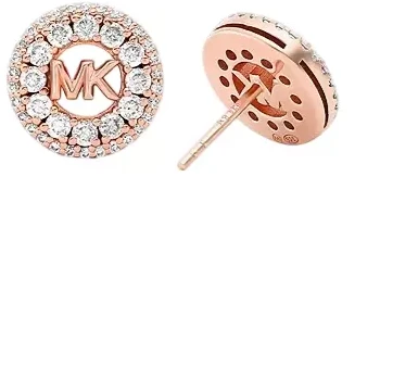 Michael Kors Auksu padengti auskarai su kubiniu cirkoniu MKC1827791