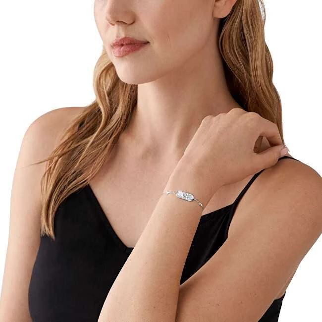 Michael Kors Sidabrinė putojanti apyrankė Kors MK MKC1730CZ040