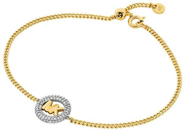 Michael Kors Stylish bicolor bracelet with zircons Premium MKJ8577931