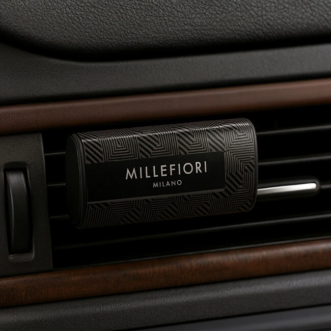 Millefiori Car fragrance Icon Textil Flora Nero 47 g