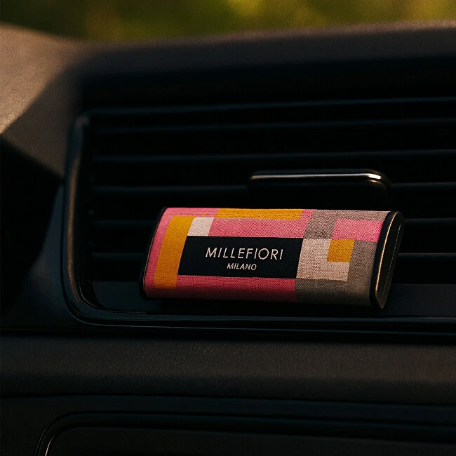 Millefiori Car fragrance Textile Floral Ambra & Rosa - colorful