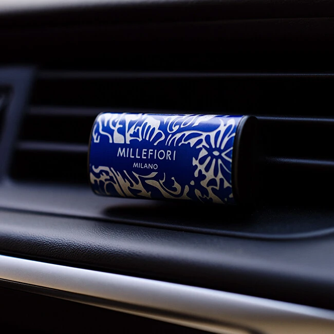 Millefiori Textil Floral Rose Espresso ( modrá ) - Vůně do auta