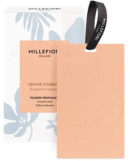 Millefiori Gemme d'Agrumi Scented Cards, 3 vnt.