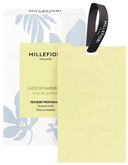 Millefiori Luce di Gardenia Scented Cards 3pcs