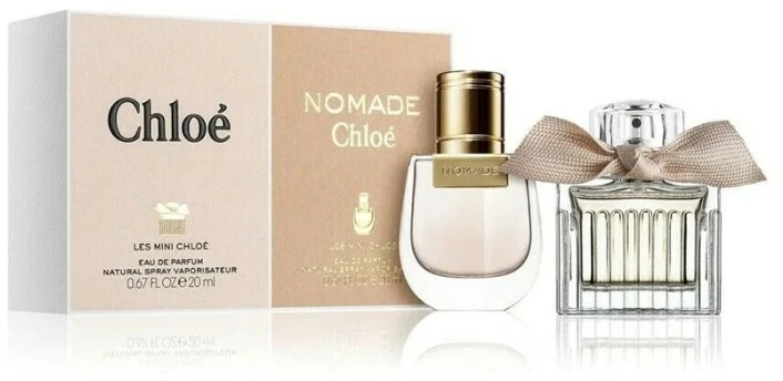 Set Chloe: Chloe Eau De Parfum For Men, 20 ml + Nomade Eau De Parfum For Women, 20 ml