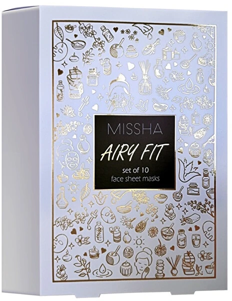 „Missha Airy Fit“ veido kaukės