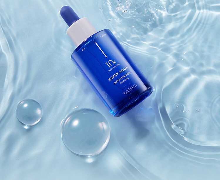 Missha drėkinamasis odos serumas Super Aqua (Ultra Hyalron Ampoule) 47 ml