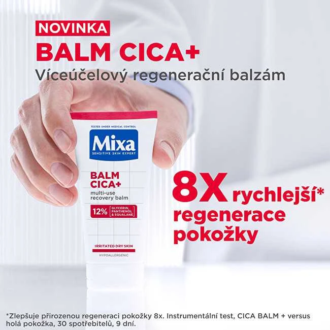 Mixa Balm Cica+ atstatomasis balzamas 50 ml