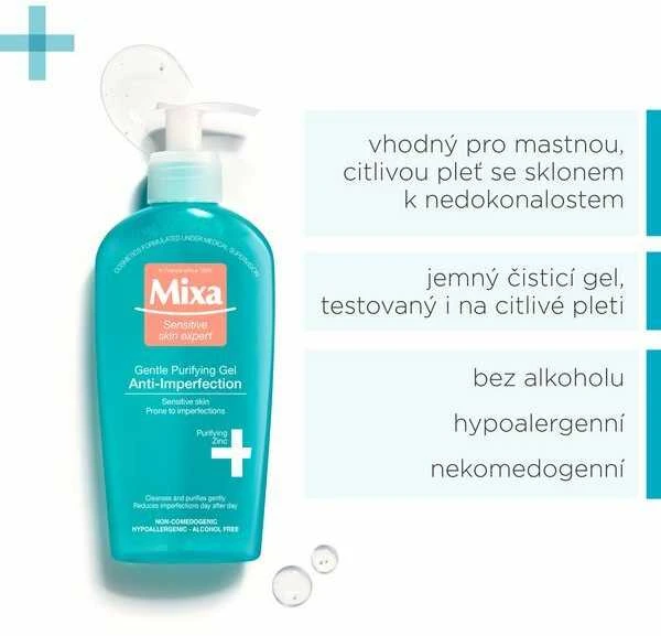 Autres Mixa valomasis gelis problematiškai odai 200ml 200MLT