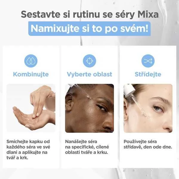 Mixa hialurono rūgšties + pieno rūgšties anti-dryness drėkinamasis serumas odos serumas