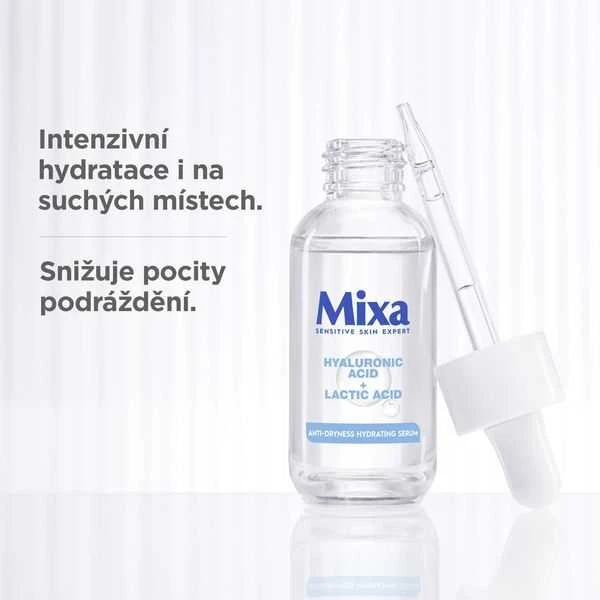 Mixa hialurono rūgšties + pieno rūgšties anti-dryness drėkinamasis serumas odos serumas