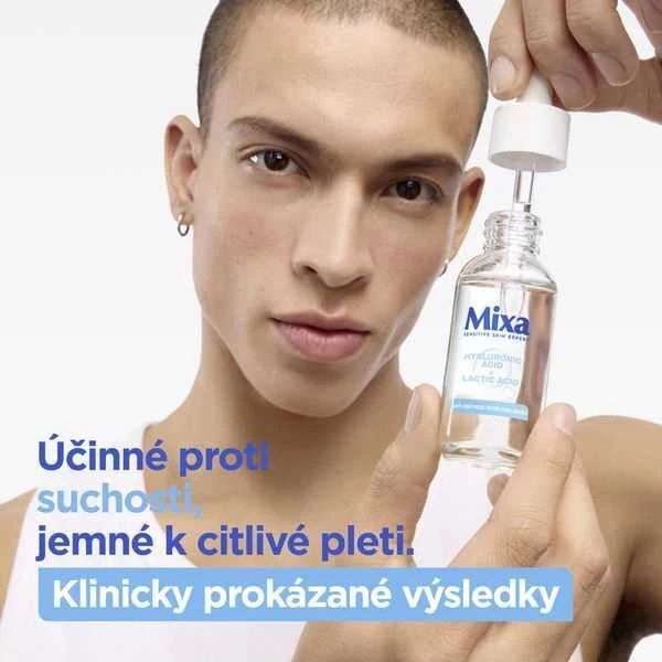 Mixa hialurono rūgšties + pieno rūgšties anti-dryness drėkinamasis serumas odos serumas