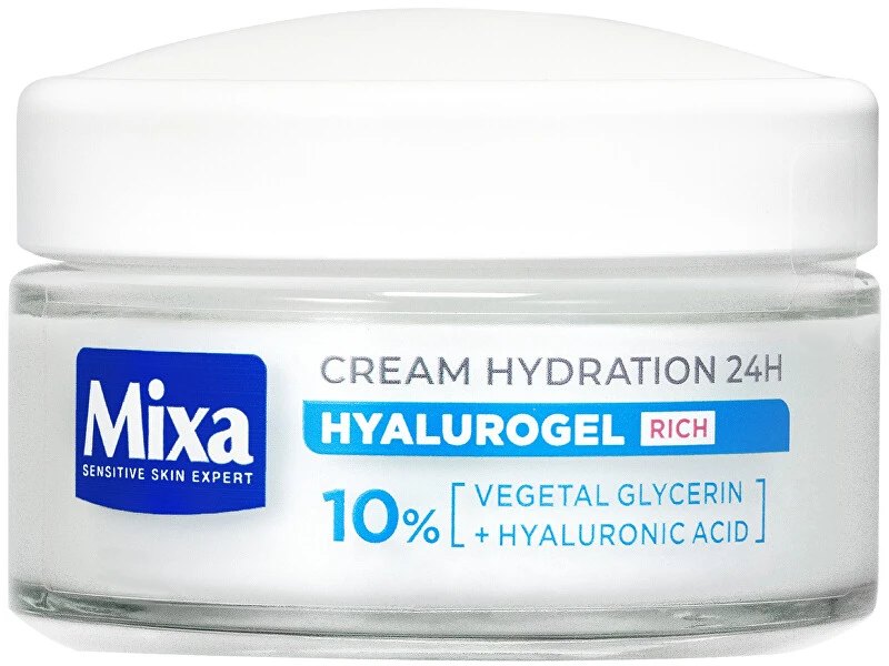 Drėkinamasis kremas Mixa Hyalurogel RICH 50ml