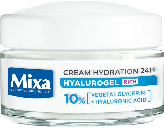 Drėkinamasis kremas Mixa Hyalurogel RICH 50ml